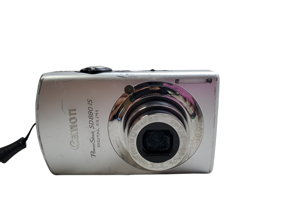 Canon PowerShot SD880 IS Digital Elph 10.0MP Digital Camera - No Battery