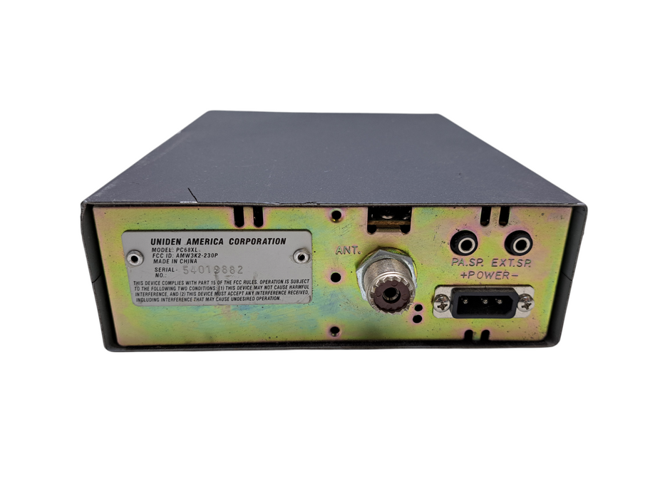 UNIDEN PC68XL MOBILE CITIZEN BAND CB RADIO 40-CHANNELS *READ*