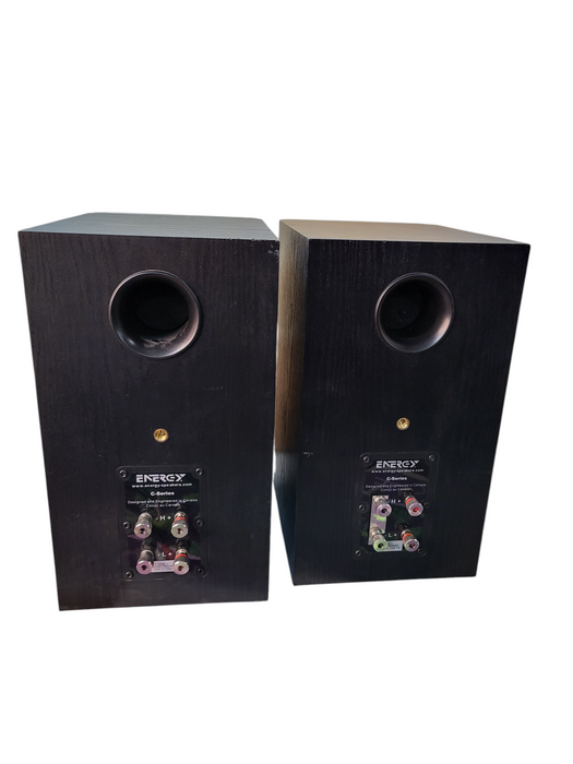 Energy C-200B-1 bookshelf speakers. Works. READ