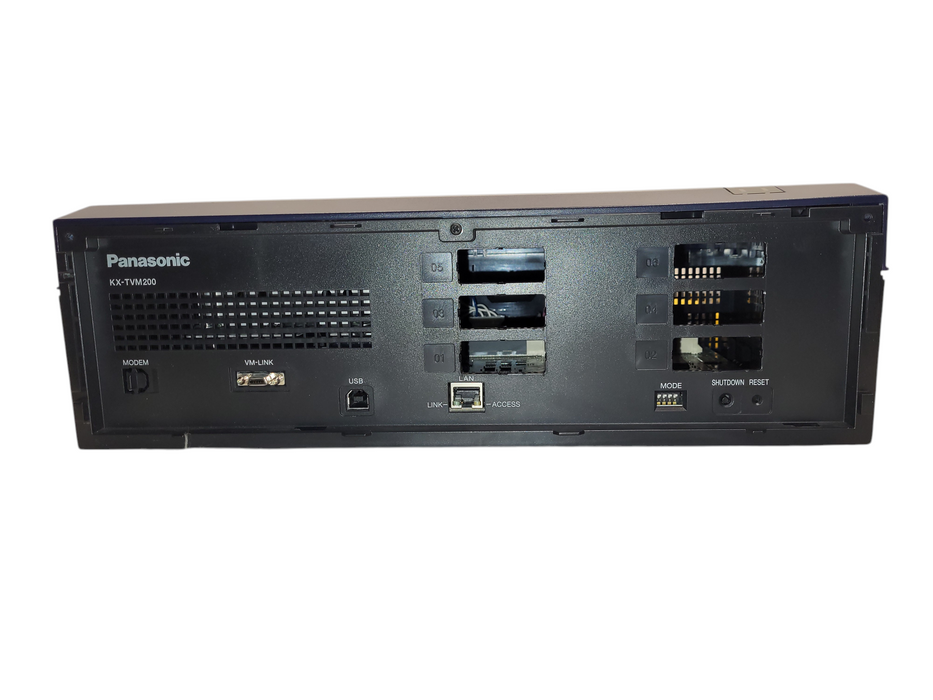 Panasonic KX-TVM200 Voicemail System TVM 200 Voice Mail No AC