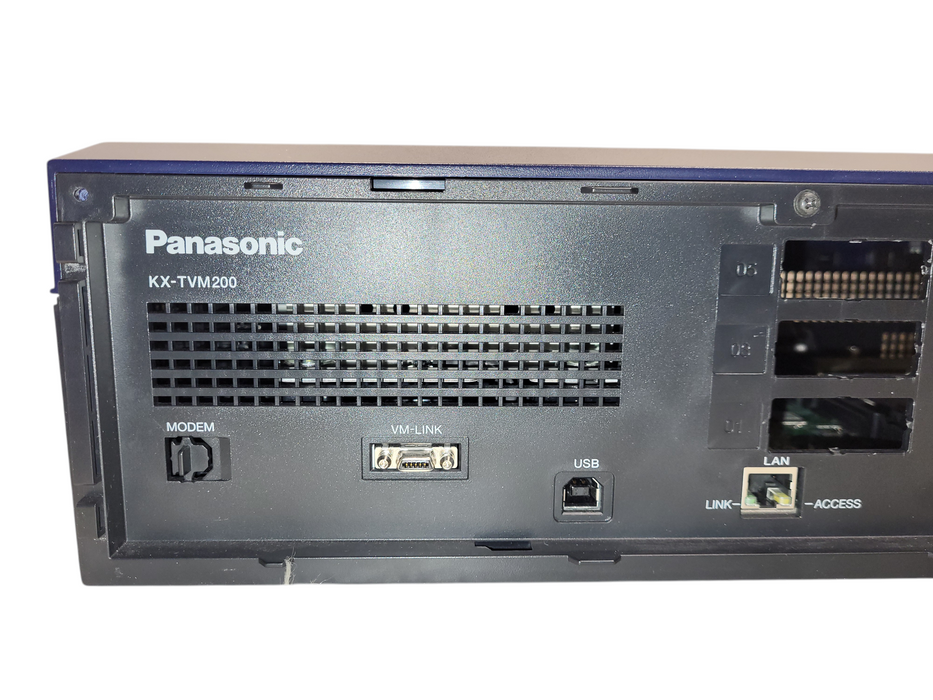 Panasonic KX-TVM200 Voicemail System TVM 200 Voice Mail No AC