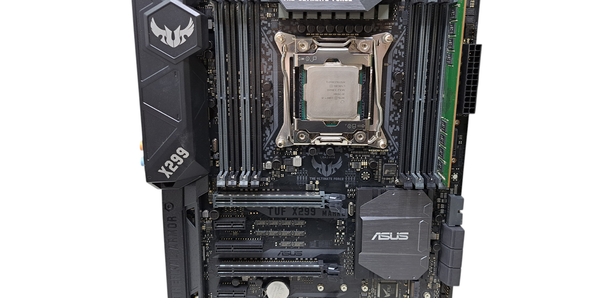 ASUS TUF X299 Mark 2 Motherboard w/ Intel Core i9-7900X, 8GB DDR4