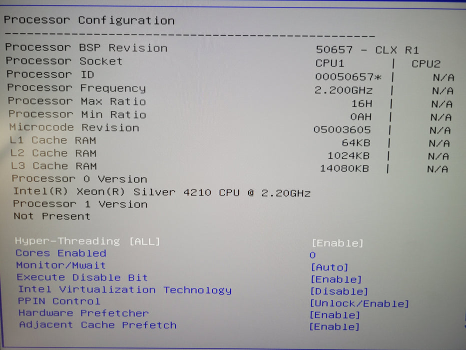 rubrik r6304 / Supermicro X11DPT-B - 4x Xeon Silver 4210 64GB DDR4 S3808L-L8IT