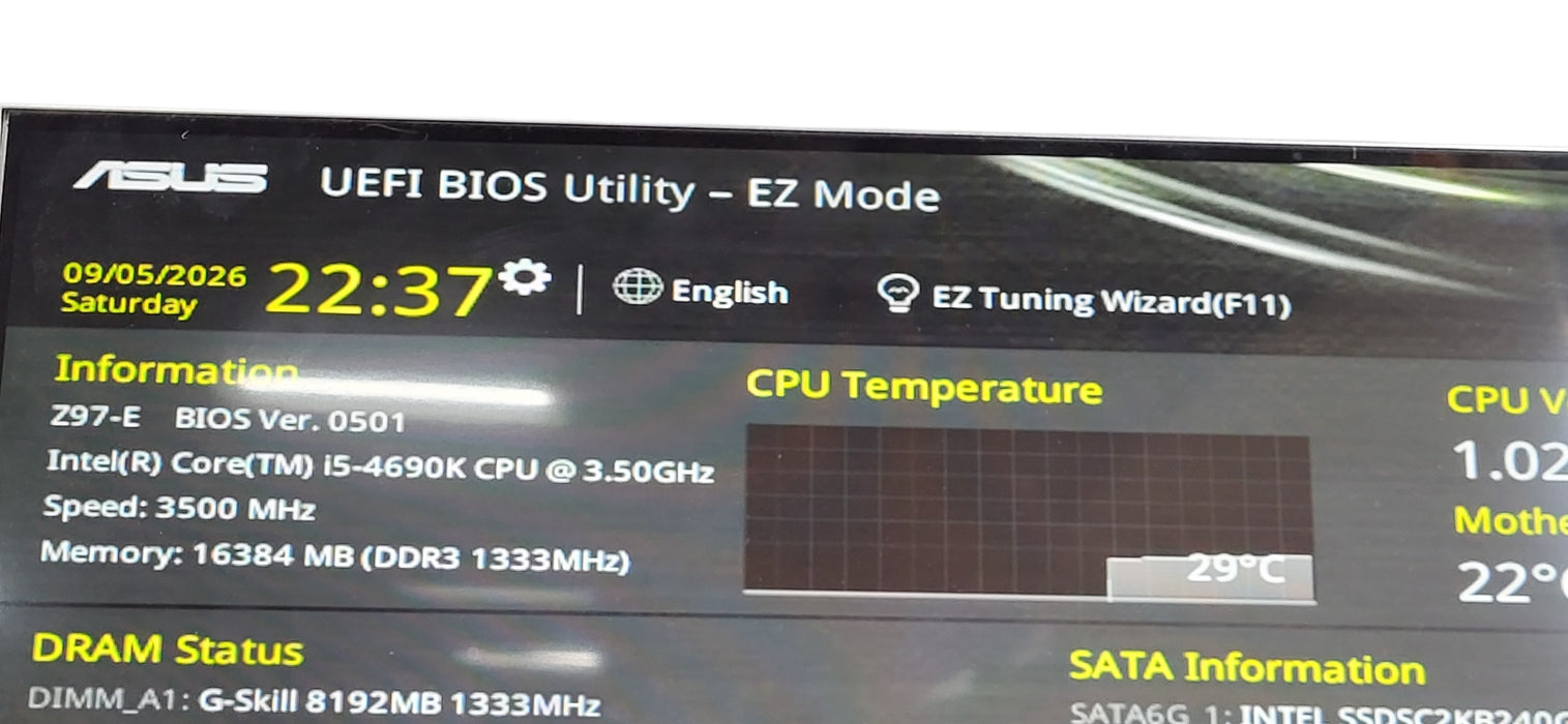 Custom PC Z97-E i5-4690K CPU |16GB DDR3| 256GB SSD| GTX 970