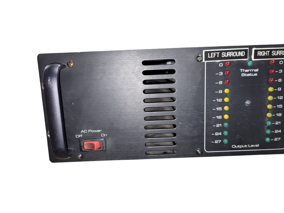 ASHLY FET-500 2-CH STEREO BRIDGABLE MOSFET POWER AMPLIFIER 250W/CH READ