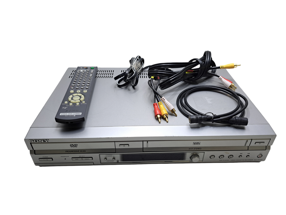 Sony SLV-D550P DVD VCR Combo Player Recorder VHS w/ Box, Remote & Cables