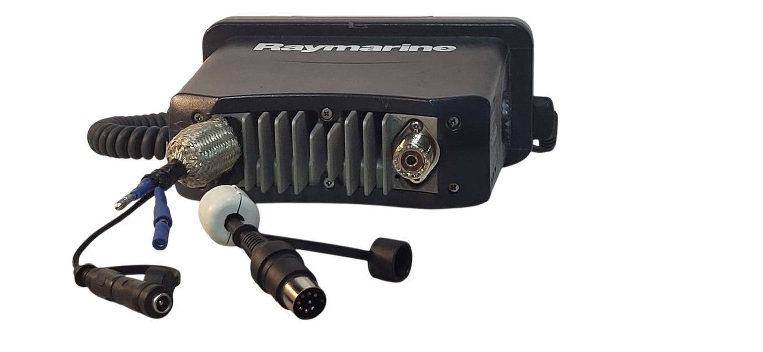 Raymarine RAY54 Boat Marine Class D DSC Waterproof VHF Radio and Mic|READ