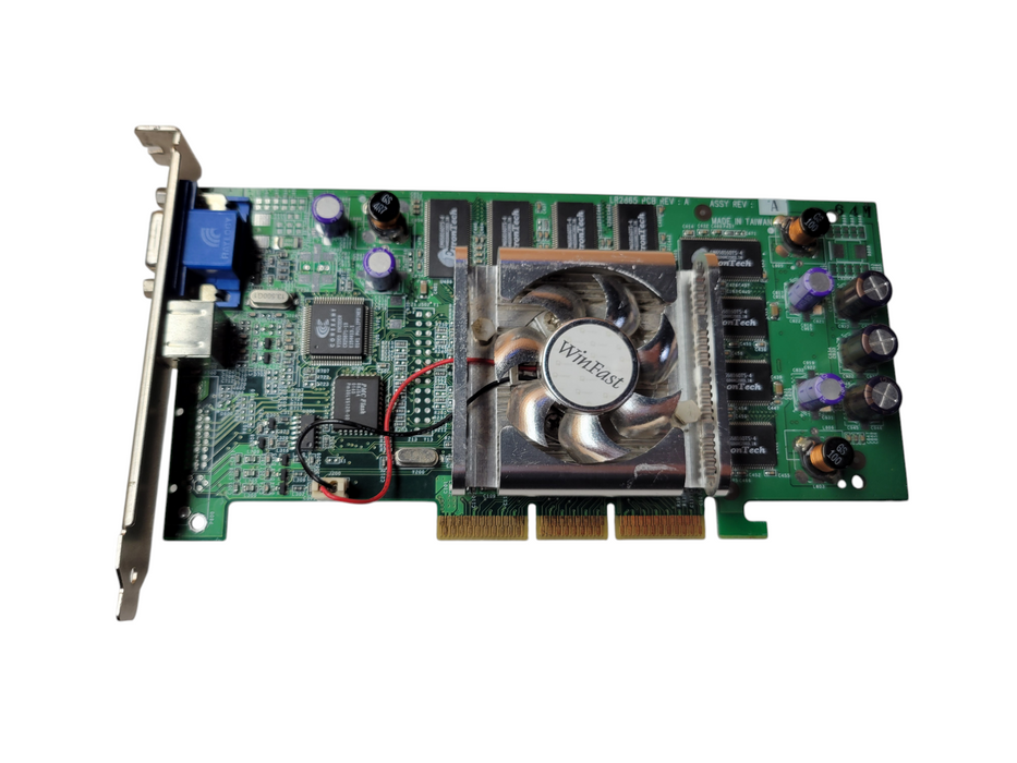 Leadtek WinFast Titanium 200 NVIDIA GeForce3 Ti 200 64MB DDR AGP Retro Gaming