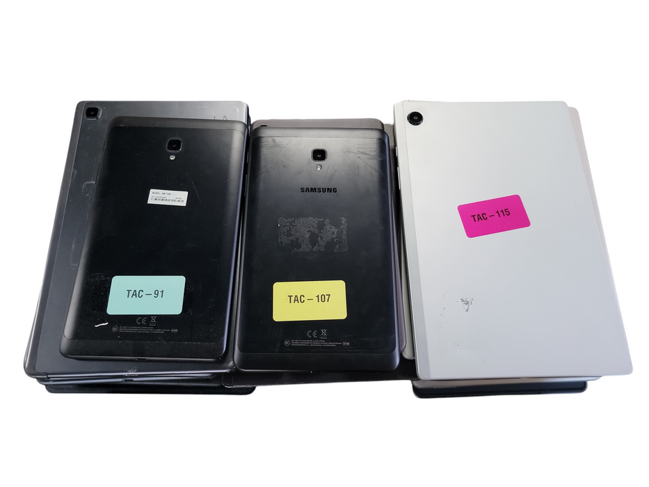 Lot of 33x Android Tablets [Samsung/Amazon/ZTE | C Condition][TAC-3]