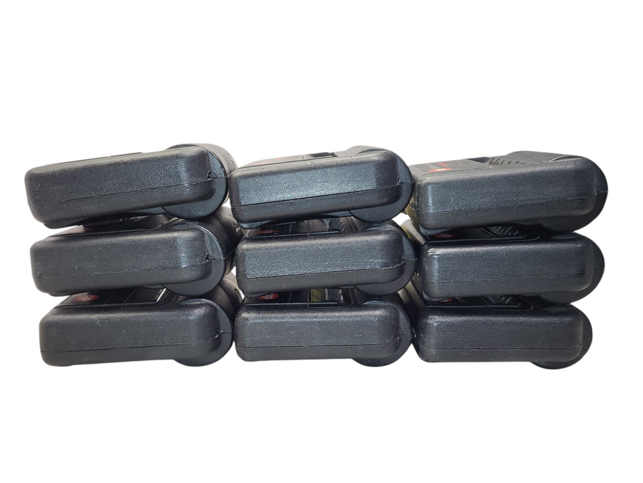 Lot of 9x Datamax-O'Neil microFlash 4te Portable Label Printer READ