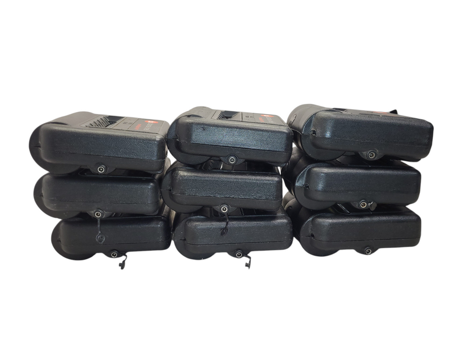 Lot of 9x Datamax-O'Neil microFlash 4te Portable Label Printer READ