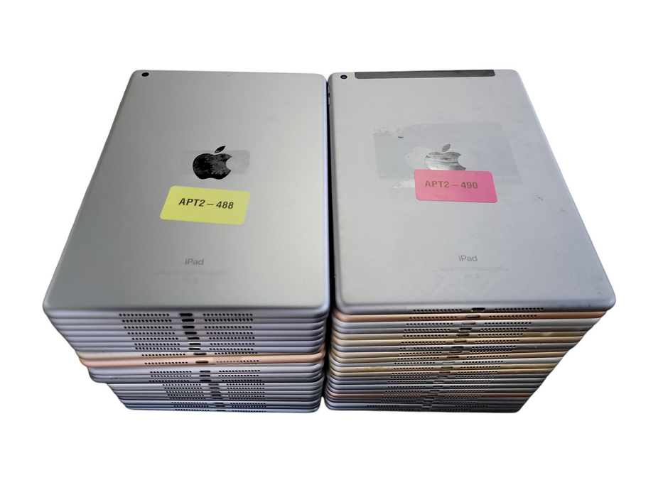 Lot of 44x Apple iPad 5 & 6 Gen [A18xx - A19xx | B Condition][APT2-7]
