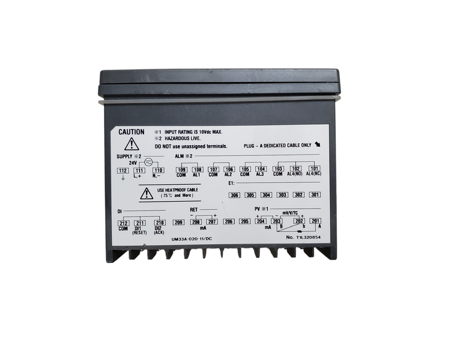 Yokogawa UM33A Digital Indicating Controller Process Meter *READ*