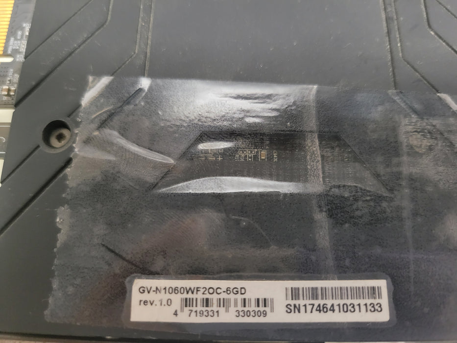 Gigabyte GeForce GTX GV-N1060WF2OC-6GD GDDR5 Graphics card