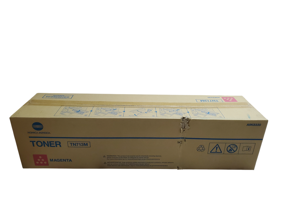 NEW - Konica Minolta TN713M Magenta Toner Cartridge A9K8330
