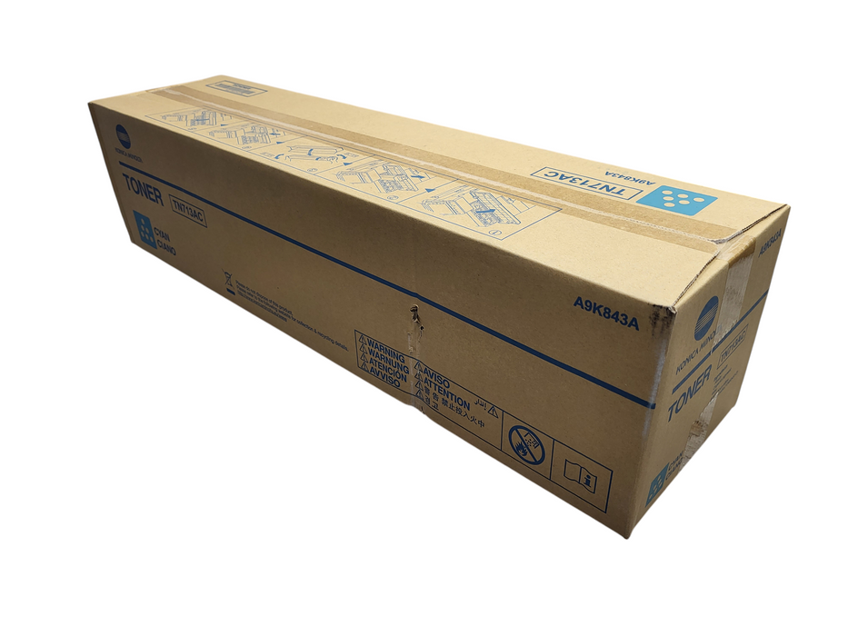 Konica Minolta TN713AC (A9K843A) Cyan Toner Cartridge NEW Sealed C759/C659
