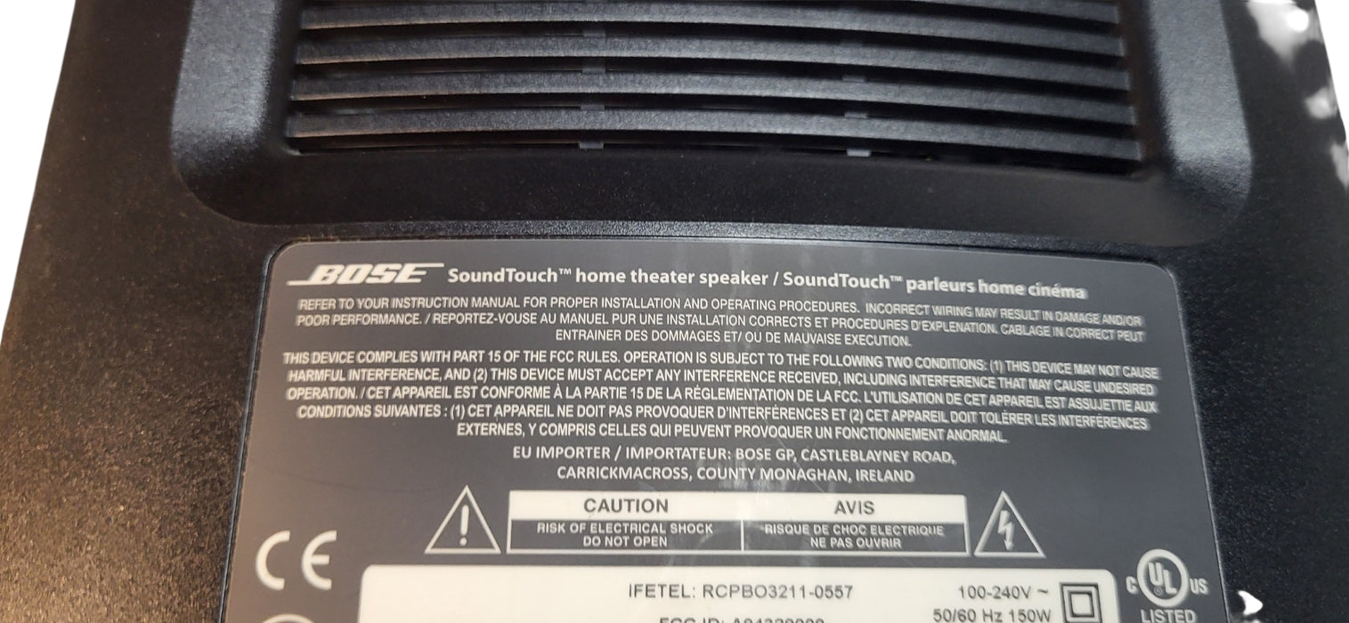 Bose SoundTouch 329009 Home Theater Subwoofer Speaker | READ