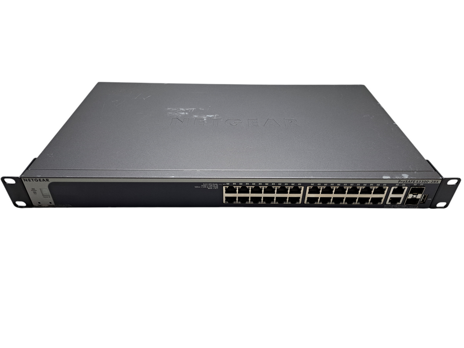 Netgear ProSAFE S3300-28X 24-Port Gigabit Stackable Smart Switch w/ 4x 10G