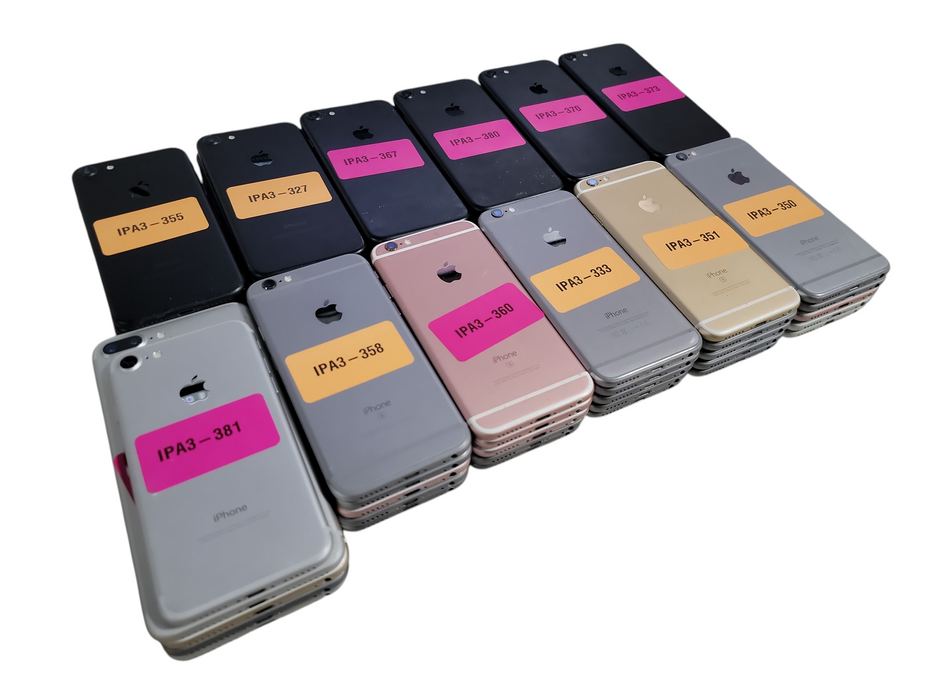 Lot of 60x Apple iPhone 6/7 [A15xx to A17xx | B Condition][IPA3-5]
