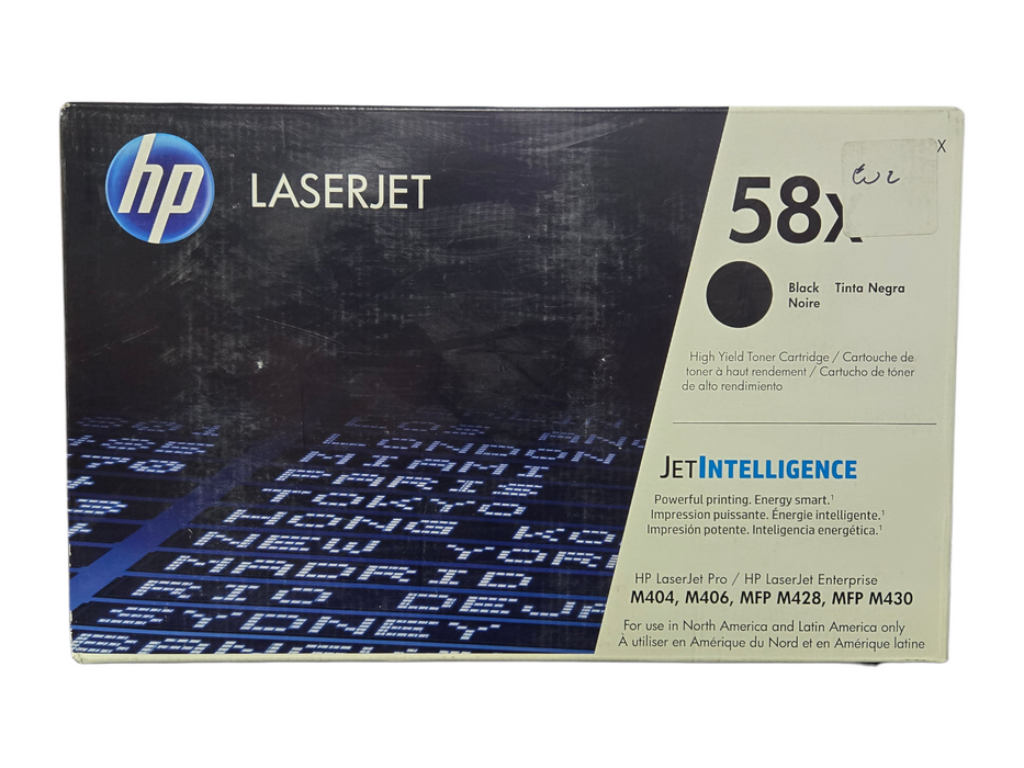 HP 58X CF258X Black High Yield Toner LaserJet Pro M404dn M428fdw M406 M430