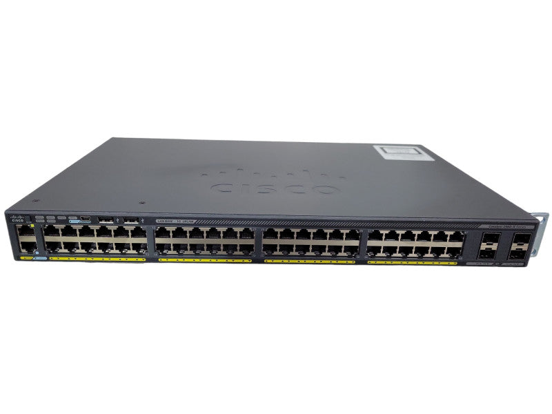 Cisco WS-C2960X-48TS-L 48-Port Gigabit Managed Switch !