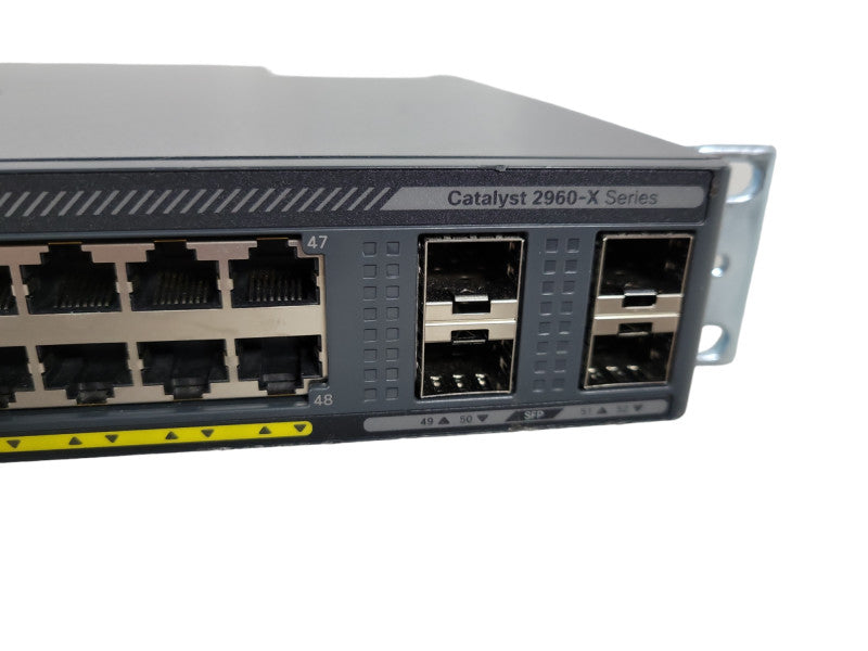 Cisco WS-C2960X-48TS-L 48-Port Gigabit Managed Switch !