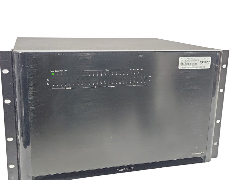 Savant SSP-1200-11 REV 14 Smart Media Pro Matrix Audio & Video Matrix Switch  _