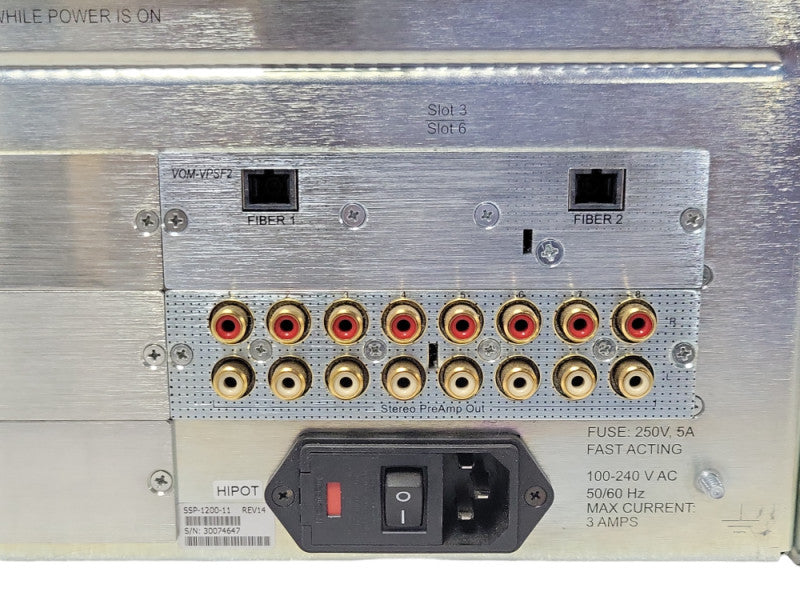 Savant SSP-1200-11 REV 14 Smart Media Pro Matrix Audio & Video Matrix Switch  _