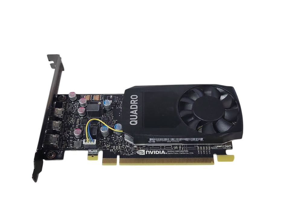 NVIDIA Quadro P400 professional graphics card 2GB GDDR5 3 x Mini DP, FH bracket