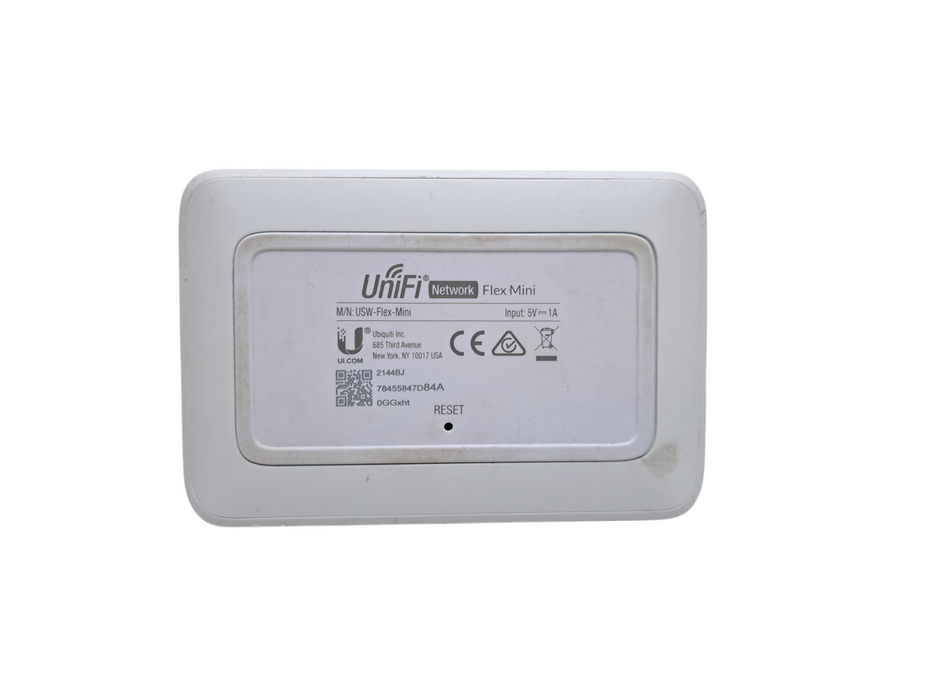 Ubiquiti UniFi Switch Flex Mini 5-Port Gigabit Ethernet Switch | USW-FLEX-MINI