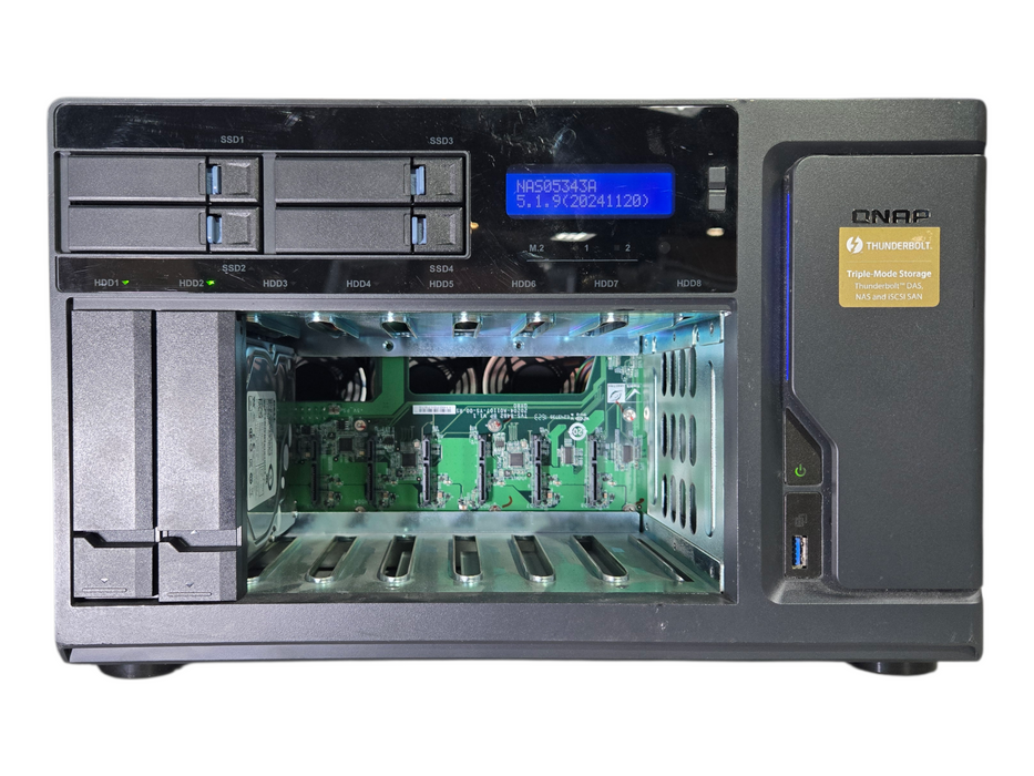 QNAP TVS-1282T 12-Bay NAS (TB2) w/ 2x 4TB HDDs