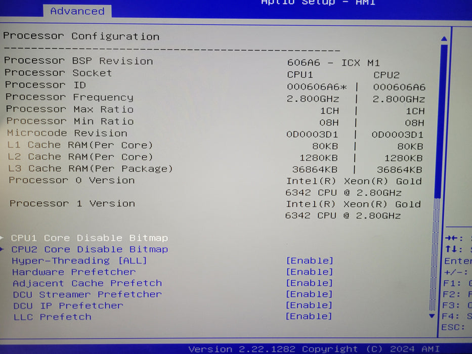 Nutanix Supermicro X12DPU-6-G8-NI22 - 2x Xeon Gold 6342 64GB DDR4 S3816L-L16IT