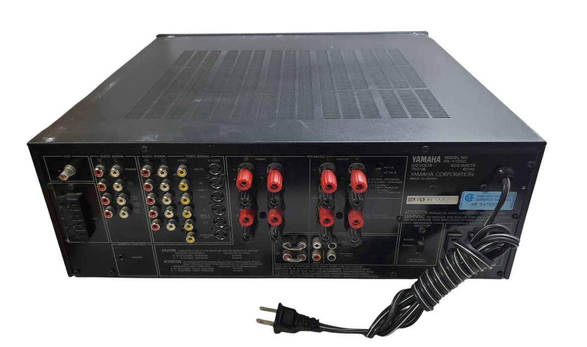 Yamaha Natural Sound Stereo Receiver RX-V1050 *READ*