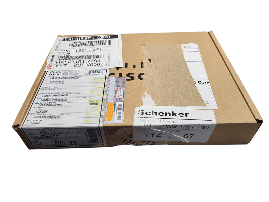 Cisco STACK-T1-1M 1M StackWise 480 Cable for Catalyst 3850 9300 - Brand New