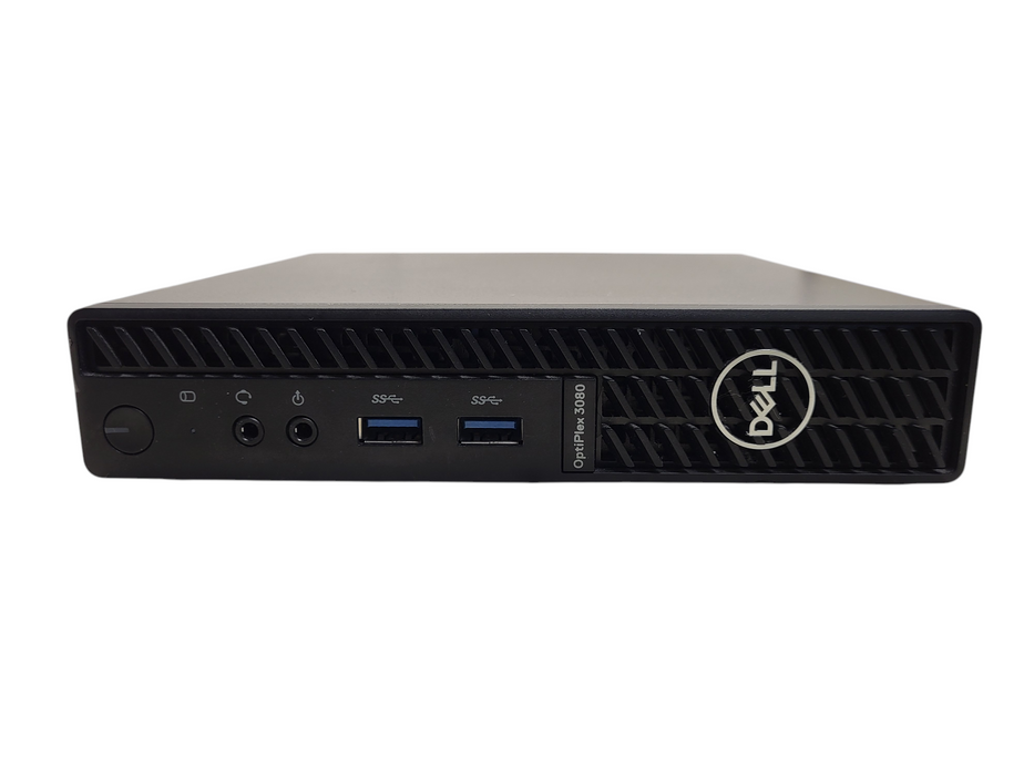 Dell Optiplex 3080 Micro i3-10100T @ 3GHz 16GB DDR4 256GB NVMe w/ 65W AC