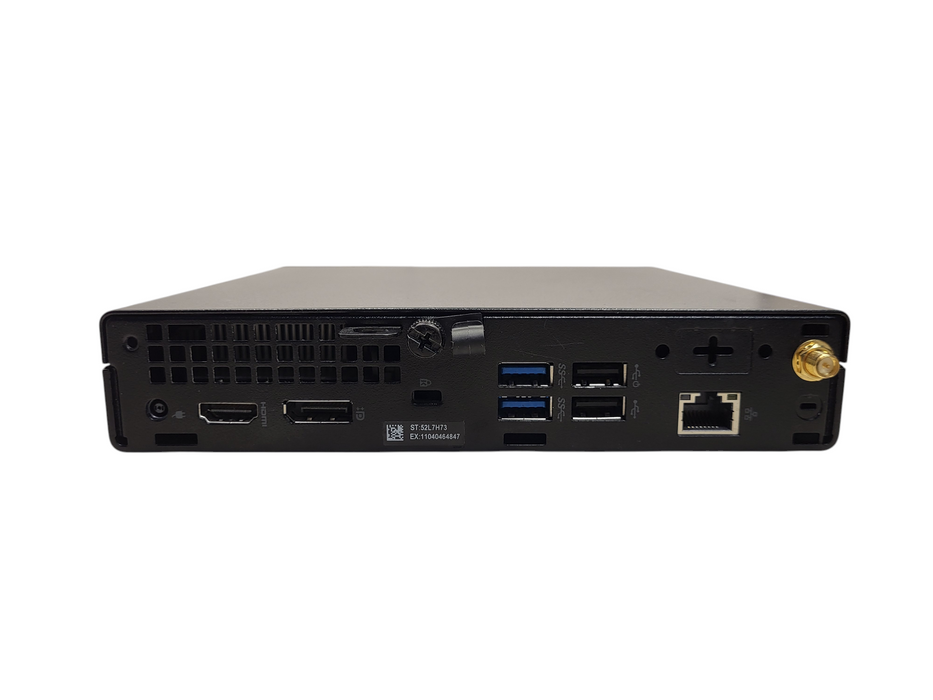 Dell Optiplex 3080 Micro i3-10100T @ 3GHz 16GB DDR4 256GB NVMe w/ 65W AC