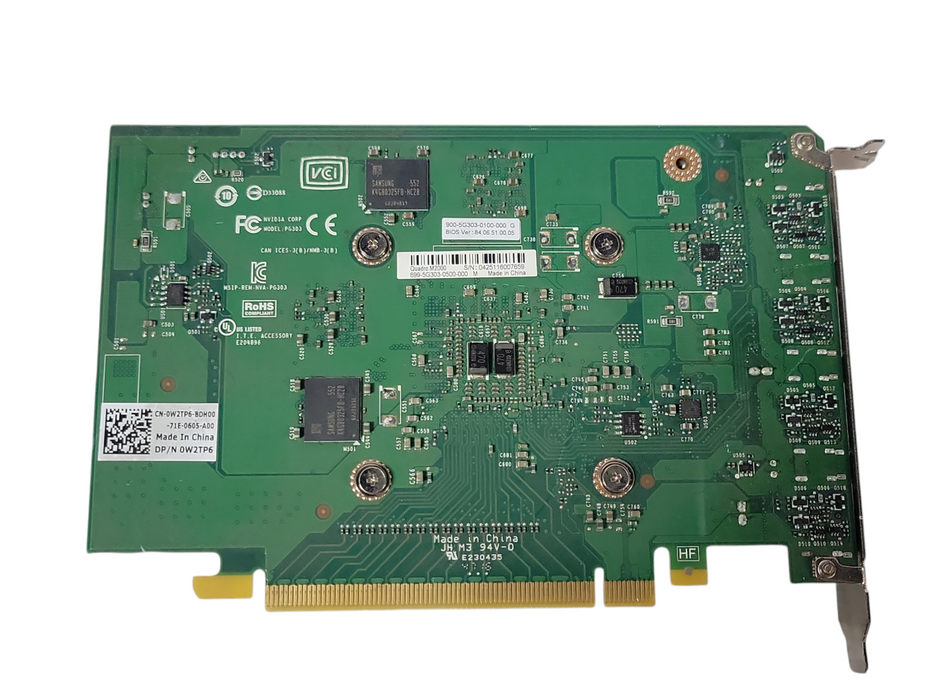Dell NVIDIA Quadro M2000 4GB GDDR5 PCIe x16 Graphics Card 0W2TP6