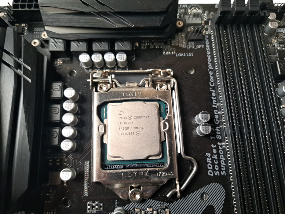 Gigabyte Z370 AORUS Gaming WIFI Motherboard | Intel I7-8700k 4.70GHz