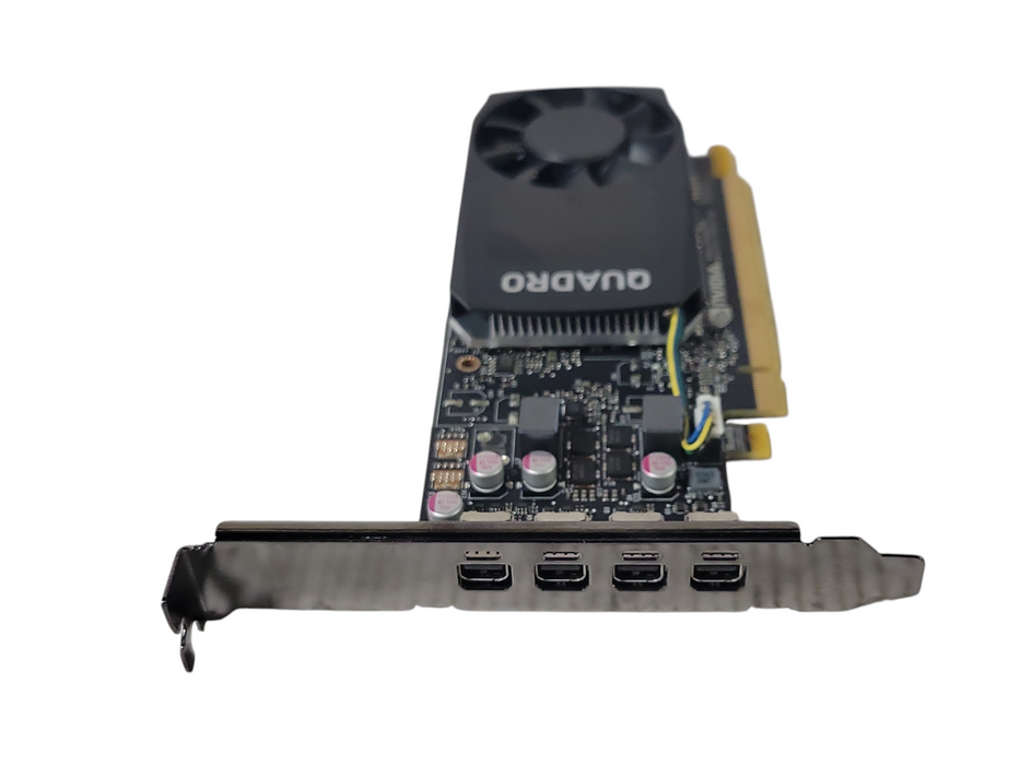 Nvidia Quadro P1000 4GB GDDR5 Graphics card 4x Mini DP, FH Bracket