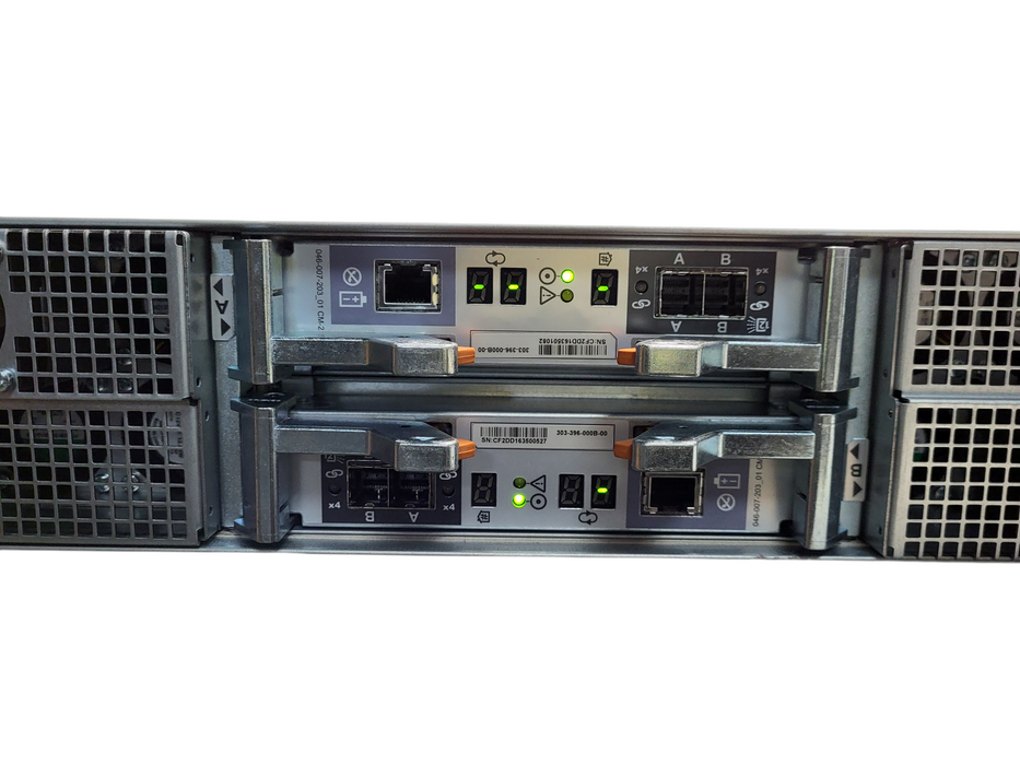 EMC Unity TAE 2U 25-Bay 2.5" SAS 12G Storage 2x 303-396-000B 2x PSU No Bezel