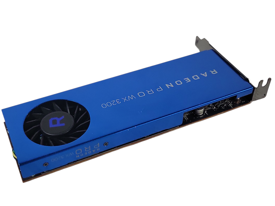 AMD Radeon PRO WX3200 4GB GDDR5 Graphics card, 4x Mini DP, LP bracket