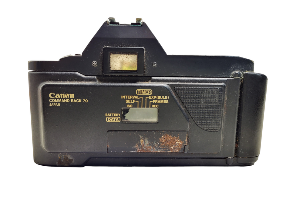 Vintage Canon T70 Film Camera w/ SP Tamron 35-200mm f3.5-4.2 lens