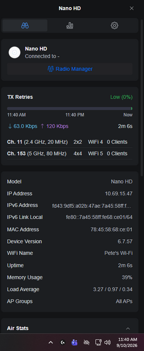 Ubiquiti Networks UAP-NANOHD Nano HD Wireless Access Point