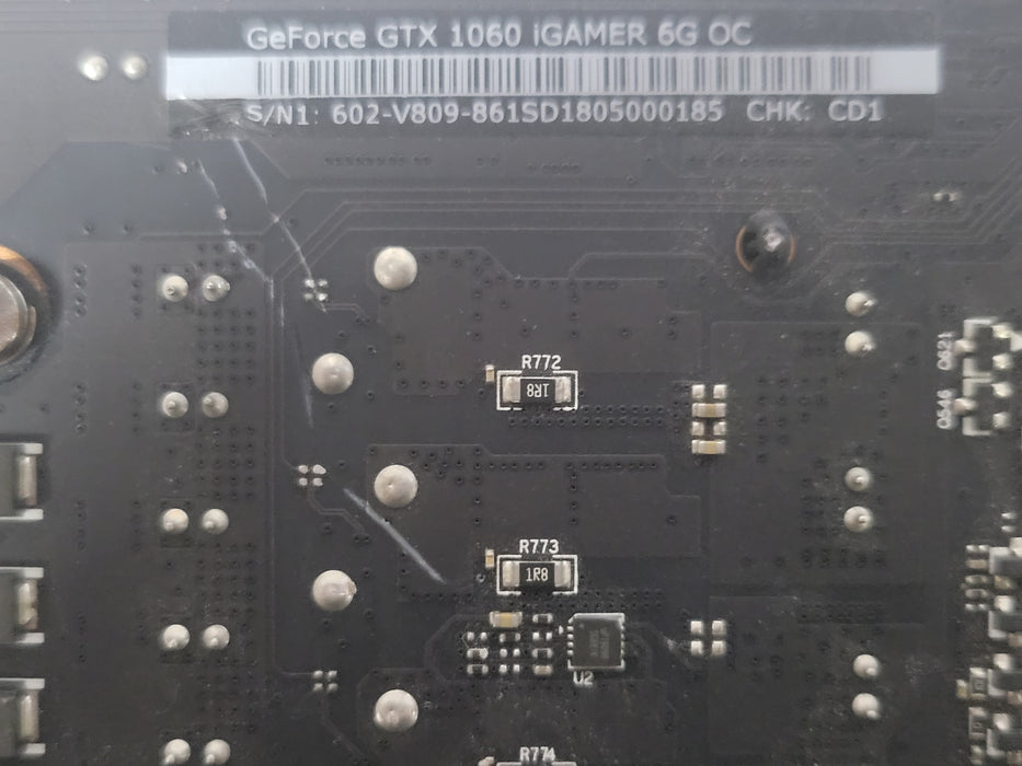 MSI GeForce GTX 1060 IGAMER 6G OC 6GB GDDR5 Graphics card