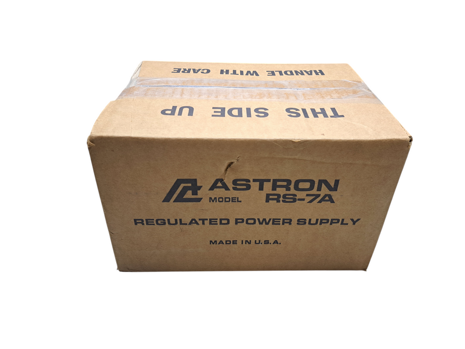 Astron RS-7A 13.8V DC Regulated Power Supply 5A Continuous