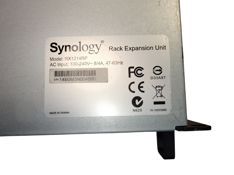Synology RX1214RP 2U 12-bay Rackmount Expansion Unit No HDD