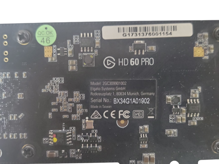 Elgato HD60 Pro Gaming Capture Card 2GC309901002
