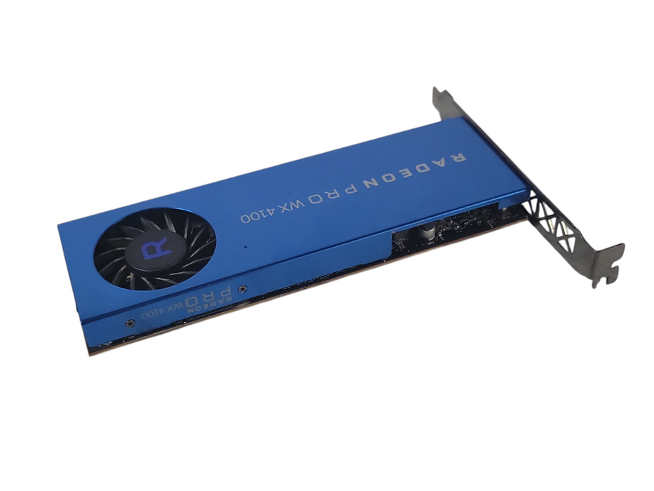 AMD radeon pro WX4100 4GB GDDR5 4x Mini DP Graphics card, FH Bracket
