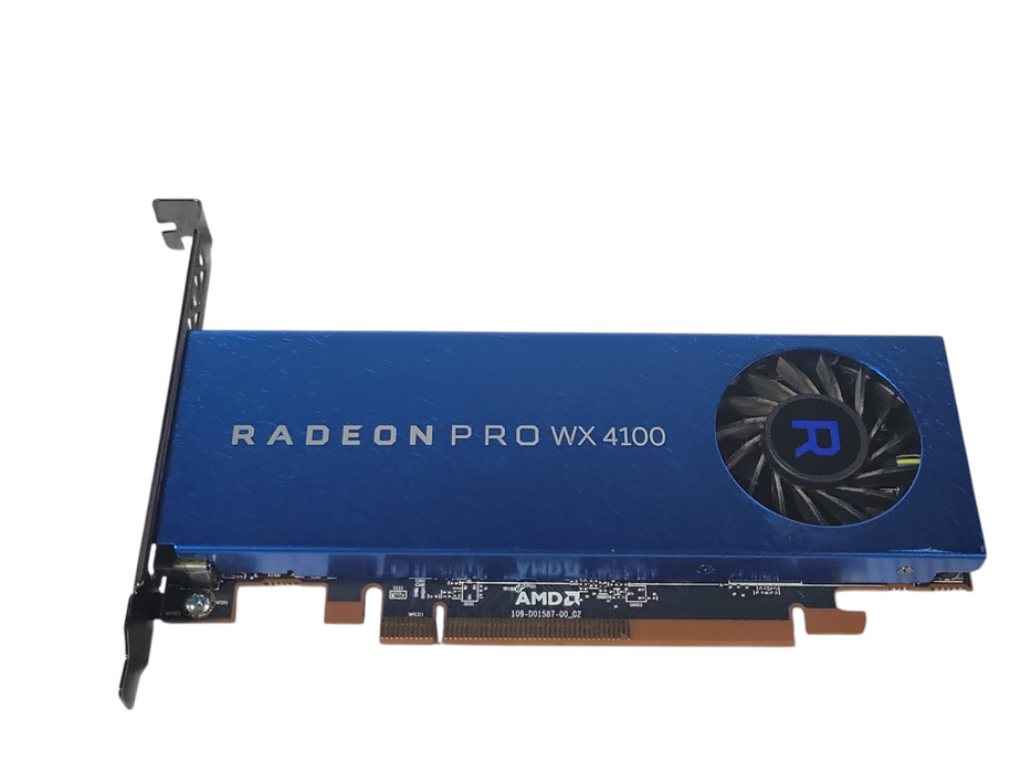 AMD radeon pro WX4100 4GB GDDR5 4x Mini DP Graphics card, FH Bracket