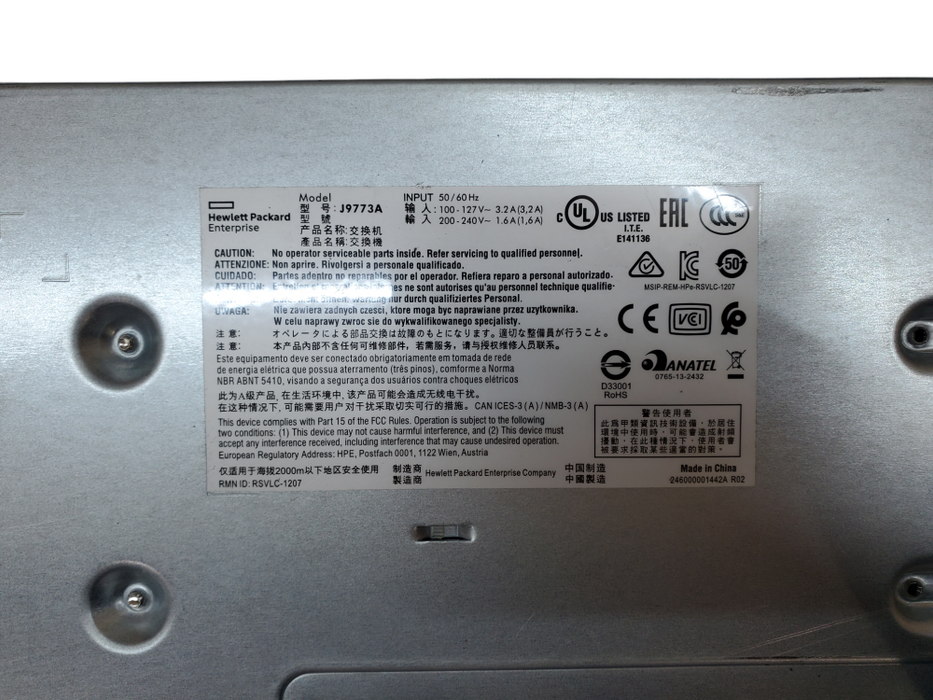 HP 2530-24G PoE+ J9773A 24 Port Gigabit Ethernet Managed Network Switch